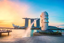 Singapore City Tour & Noon Till Sunset At Sentosa With Wings of Time & Cable car 